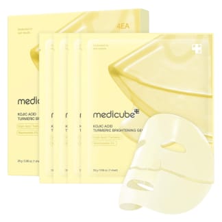 Medicube Kojic Acid Turmeric Brightening Gel Mask 4pcs