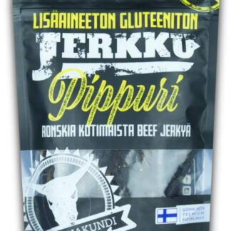 Kuivalihakundi Jerkku Pepper Beef Jerky, 150g retkiruoka