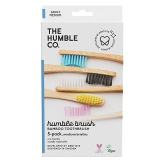 The Humble Co Flat Curved Adult Medium 5 kpl