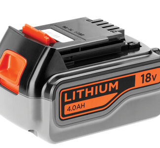 Black & Decker BL4018, Akku, Litiumioni (Li-Ion), 4 ah, 18 V, Musta, Harmaa, Oranssi, 1 kpl