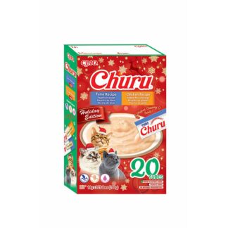 Churu Christmas Creamy Kana-Tonnikala herkku kissalle 20kpl