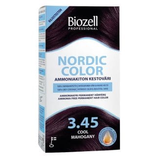 Biozell Nordic Color 120 ml – 3.45 Cool Mahogany