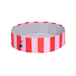 Koiran allas Little & Bigger HotSummer, pinkki & punainen 80 cm
