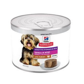 Hill's Science Plan Dog Sensitive Stomach & Skin Mousse Small & Mini Turkey 200g