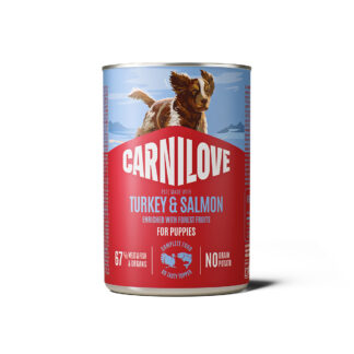 Carnilove Puppy Salmon & Turkey Patee 400 g
