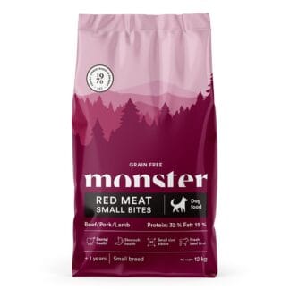 Monster Dog GF Adult Red Meat Small Bites