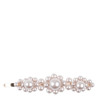 DARK Vintage Pearl Big Pin Light Grey