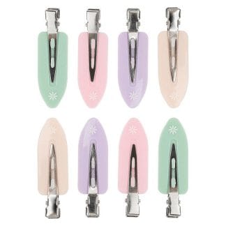 Brushworks No Crease Hair Clips 8 kpl
