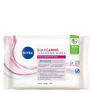 NIVEA Gentle Cleansing Wipes 25pcs