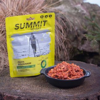 Summit To Eat Pasta Bolognese retkiruoka melontaan