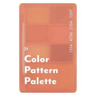 I´M MEME Color Pattern Palette 001 Coral Pattern