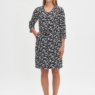 Nanso LIITO trikoomekko - mustavalkoinen