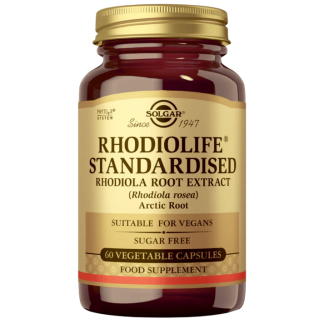 Solgar Ruusujuuriuute (Rhodiola Rosea) 60 kaps 60 kaps