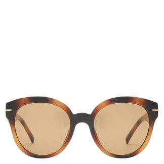Le Specs Capacious Tortoise With Brown Mono Lens