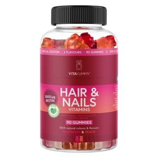VitaYummy Hair & Nails Mix Raspberry & Peach 90pcs