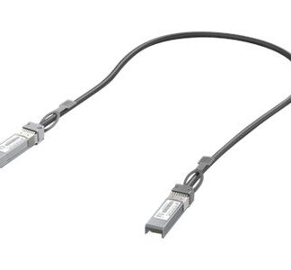 Ubiquiti Networks UACC-DAC-SFP10-0.5M, 0,5 m, SFP+, SFP+, Hanstik/Hanstik, Sort, 10 Gbit/sek.