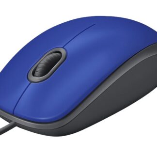 Logitech M110 Silent - Hiiri - oikea- ja vasenkätinen - optinen - 3 painiketta - langallinen - USB-A - keskiharmaa