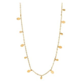 Timi Of Sweden Lia Tiny Oval Necklace Stainless Steel 1kpl