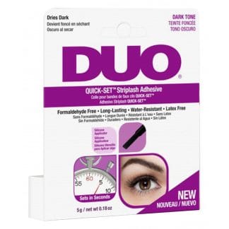 Duo Quick Set Striplash Adhesive Brush Dark 5 g