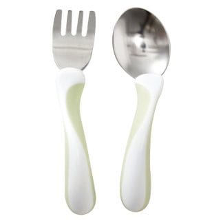 Bambino My First Fork & Spoon – Mint