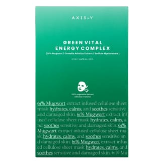 AXIS-Y Mugwort Green Vital Energy Complex Sheet Mask 5pcs