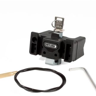 Ortlieb Handlebar Mounting-set With Lock ohjaustangon kiinnityssarja