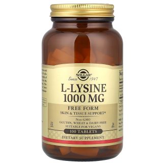 Solgar L-Lysiini 1000 mg tabl