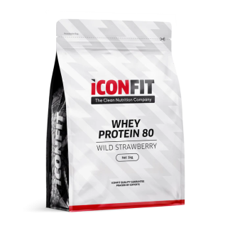 ICONFIT Heraproteiini 80, Metsämansikka 1 kg 1 kg