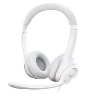 Logitech H390 - Kuulokkeet - korvalla - kaapeli - USB - Luonnonvalkoinen