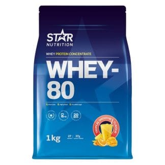 Star Nutrition Whey-80 Tropical Smoothie 1000g