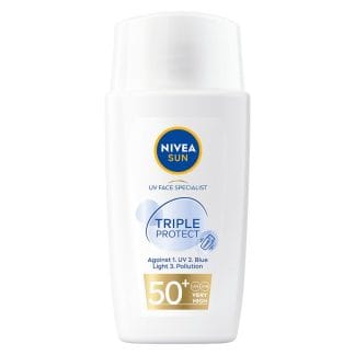 NIVEA Sun UV Face Triple Protect Fluid 50+ 40 ml
