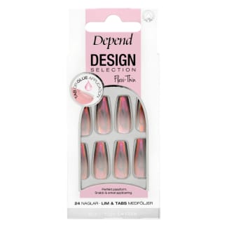 Depend Design Selection Nails Prisma Glamour Coffin