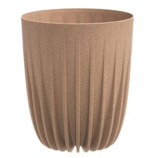 4Living Mira ECO ruukku puukomposiitti Ø25 cm latte