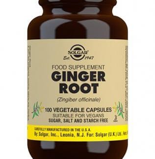 Solgar Inkivääri (Ginger Root) 520 mg 100 kaps 100 kaps