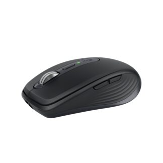 Logitech® | MX Anywhere 3S - Hiiri - laser - 6 painiketta - langaton - Bluetooth, 2,4 GHz - langaton vastaanotin - Grafiitti
