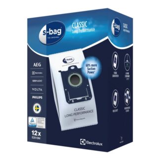 s-Bag Classic Long Performance E201SM - Tasku - til støvsugere (pakkaus 12 kpl)