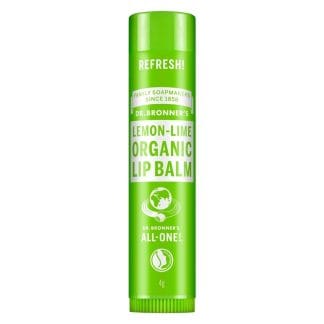 Dr. Bronner Lemon Lime Organic Lip Balm 4g
