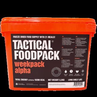 Tactical Foodpack Week Pack Alpha retkiruokapakkaus