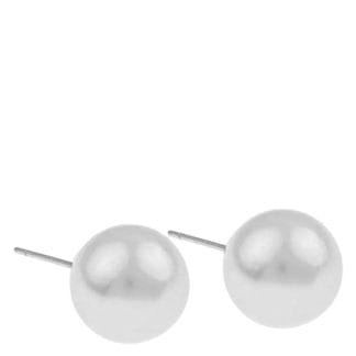 SNÖ of Sweden Laney Pearl Earring White 10mm