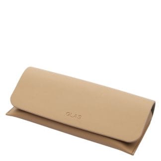 GLAS Premium Vegan Leather Case Brown +