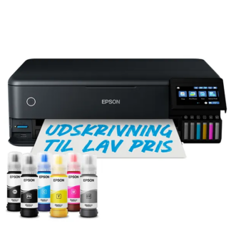 Epson EcoTank ET-8550, Mustesuihku, Väritulostus, 5760 x 1440 DPI, A3, Suoratulostus, Musta