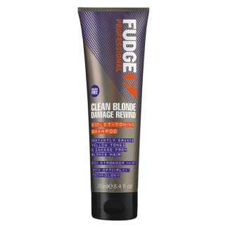 Fudge Clean Blonde Damage Rewind Violet Toning Shampoo 250 ml