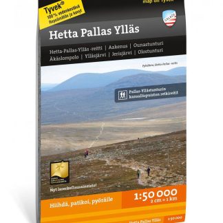 Calazo Hetta-Pallas-Ylläs Tyvek retkeilykartta