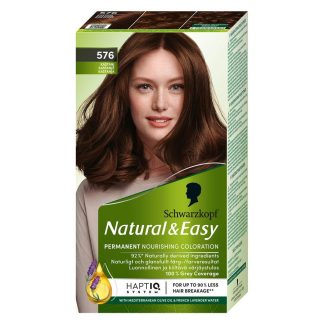 Schwarzkopf Natural & Easy ─ 576 Chestnut Redbrown