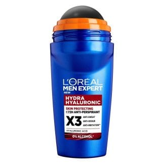 L'Oréal Paris Men Expert Hydra Hyaluronic Deodorant Roll On for N