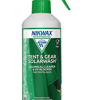 Nikwax Tent & Gear Solar Wash 0,5 tekstiilien hoito ja korjaus