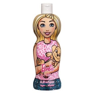 Air-val International Barbie Vegan Shower Gel & Shampoo 400ml