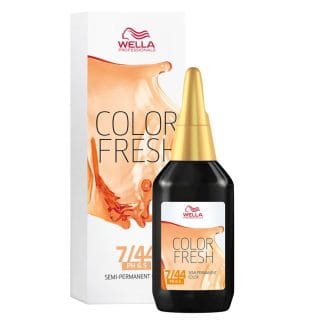 Wella Professionals Color Fresh 75 ml – 7/44 Medium Intensive Red