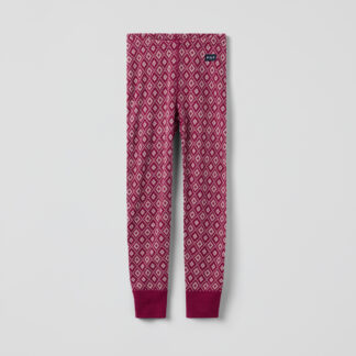 Pitkät alushousut merinovillaa jacquard-kuviolla