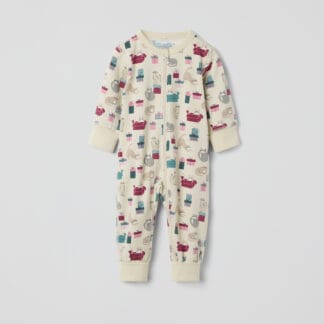 Pyjamahaalari joulukuviolla